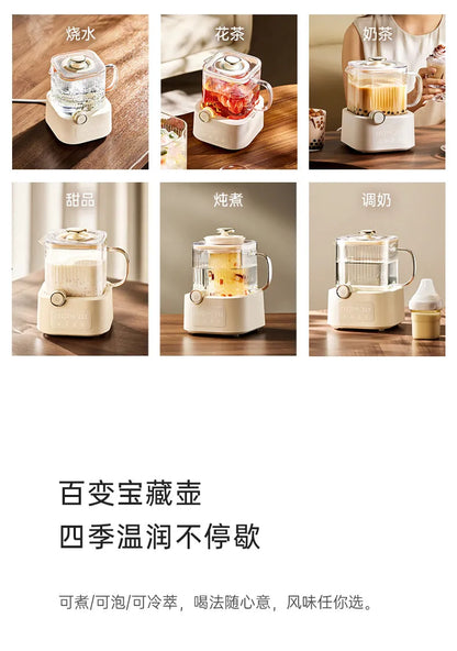 all-glass health pot constant temperature household multi-functional office small electric ceramic stove to make scented tea