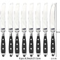 Classic Elegant Stainless Steel Cutlery Set Fork Spoon Knife Full  Dinning Fork Steak Knife Teaspoon Creative Dinnerware Set