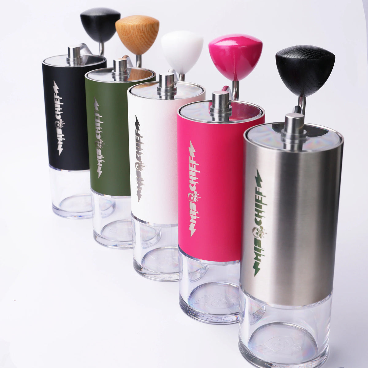MisChief M40 Manual Coffee Grinder | High-Nitrogen Steel Burrs • 0.6kg • Precision Hand Grinder