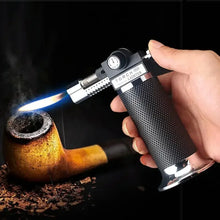 Gas Lighter Windproof BBQ Kitchen Cooking High Capacity Torch Turbine Lighter Spray Gun Jewelry Metal Welding Men's Gifts  Torch