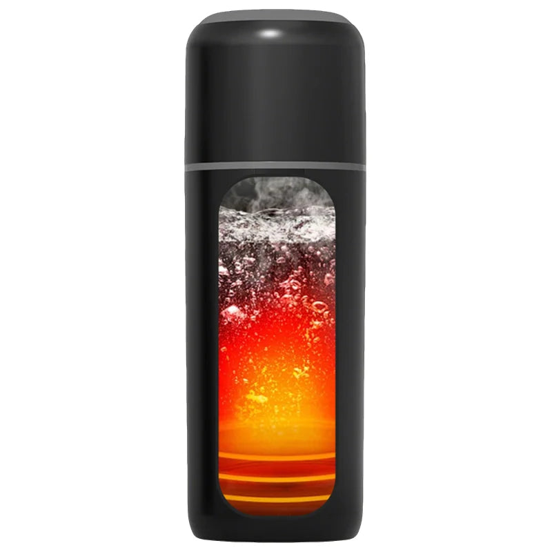 LED Digital Display Electric Heating Bottle Boil Water Mini Heated Kettle Car 12V 24V Travel 4 Gear Thermostatic Keep Warm Cup
