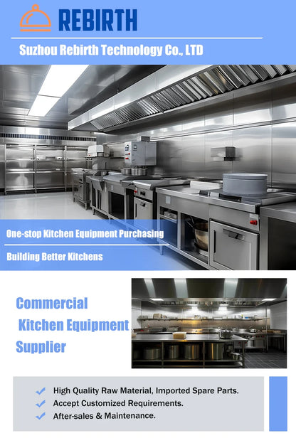 Rebirth Large 500 L 1000 L 1500 L 6 Doors 4 Door Commercial Kitchen Equipment Fridge Refrigerator