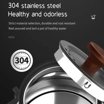 900ML Coffee Teapot Stainless Steel Quick Water Boiler Electric Gooseneck Kettle 1200W Temperature Control Suitable for Home Use