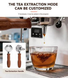 High power commercial hotel office double boiler adjustable coffee machine