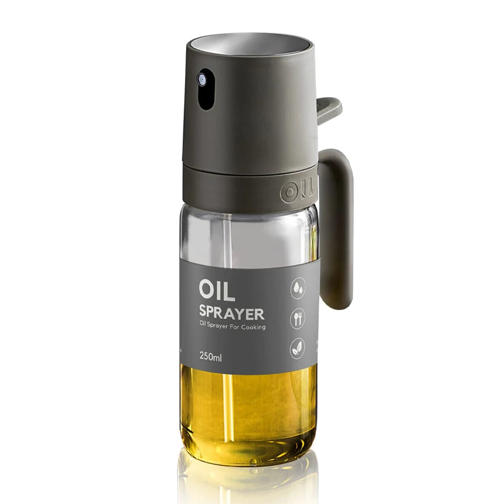 Oil Sprayer for Cooking 250ml Olive Oil Glass Spray Bottle Leakproof Kitchen Gadgets Accessories for Salads BBQ Frying Baking