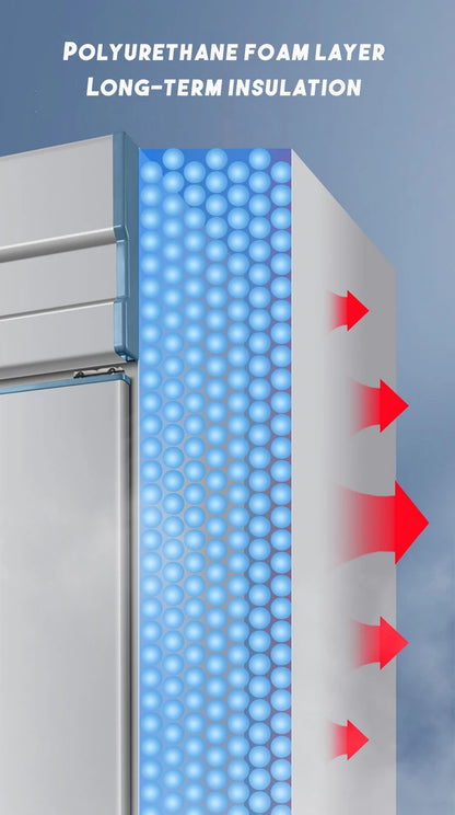 Rebirth Large 500 L 1000 L 1500 L 6 Doors 4 Door Commercial Kitchen Equipment Fridge Refrigerator
