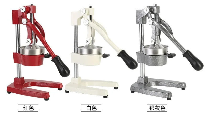 Household Kitchen Manual Juicer Multi-functional Cast Iron Machine Quick-disassembly Easy-to-clean Stainless Steel Fruit Press