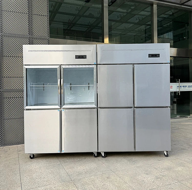 Rebirth Large 500 L 1000 L 1500 L 6 Doors 4 Door Commercial Kitchen Equipment Fridge Refrigerator