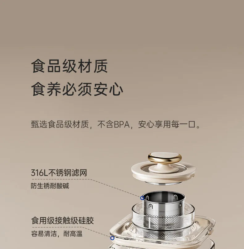 all-glass health pot constant temperature household multi-functional office small electric ceramic stove to make scented tea