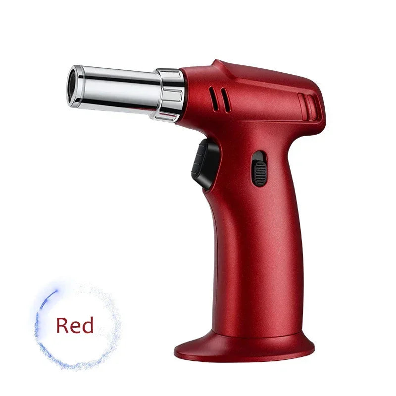 Butane Gas Jet Cooking Kitchen Lighters with Safety Lock, 1300 Degree Torch, Cigar, Dessert Cream, Barbecue, Welding Gadget