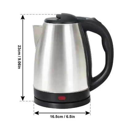 2L Food-grade Stainless Steel Electric Teapot Electric Kettle Hot Water Kettle Coffee Beverage Boiler Electric Water Heater