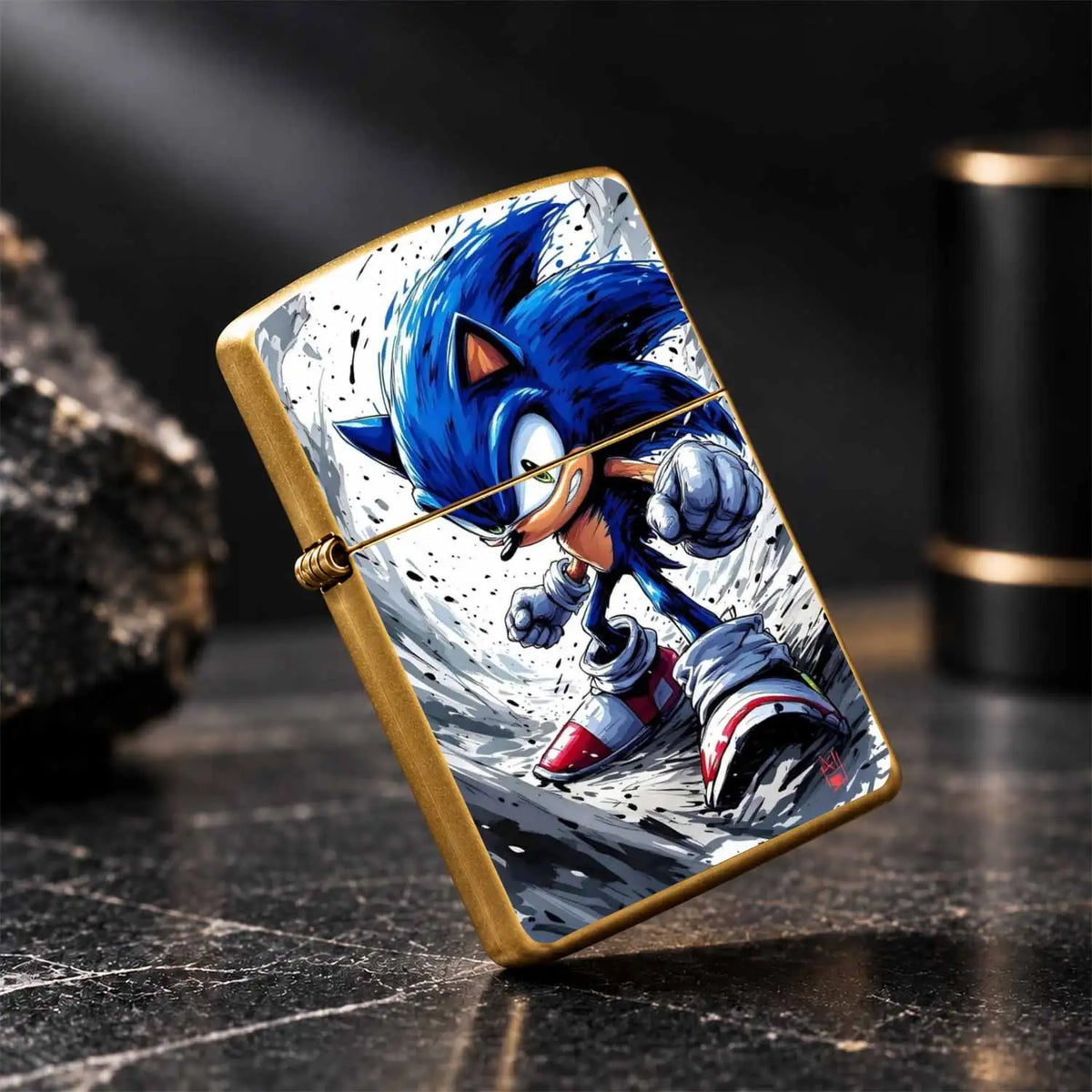 Creative Hedgehog Themed Lighter, Stylish Printed Design, Portable All-Scenario Use, Ideal For Gifting, Collecting, Outdoor Camping, Daily Carrying, Adds Fun Vibe For Various Occasions A Humorous And Interesting Lighter