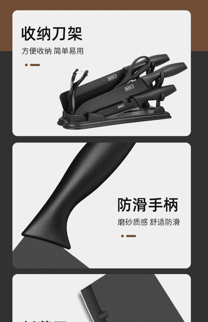 Kitchen Knife set Stainless steel Fixed blade Household Kitchen Cooking Tools Sharp Cutting Meat and Fruit knife
