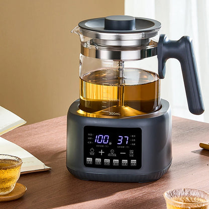Full-Automatic Steam Tea Maker Modern Electric Wellness Teapot Intelligent Temperature Control Household Desktop Tea Brewer Set