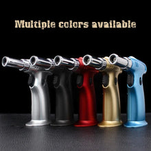 Butane Gas Jet Cooking Kitchen Lighters with Safety Lock, 1300 Degree Torch, Cigar, Dessert Cream, Barbecue, Welding Gadget