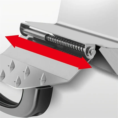 Frozen Meat Slicer Portable Manual Bone Cutting Knife Stainless Steel Household Vegetable Food Slicer for Slice