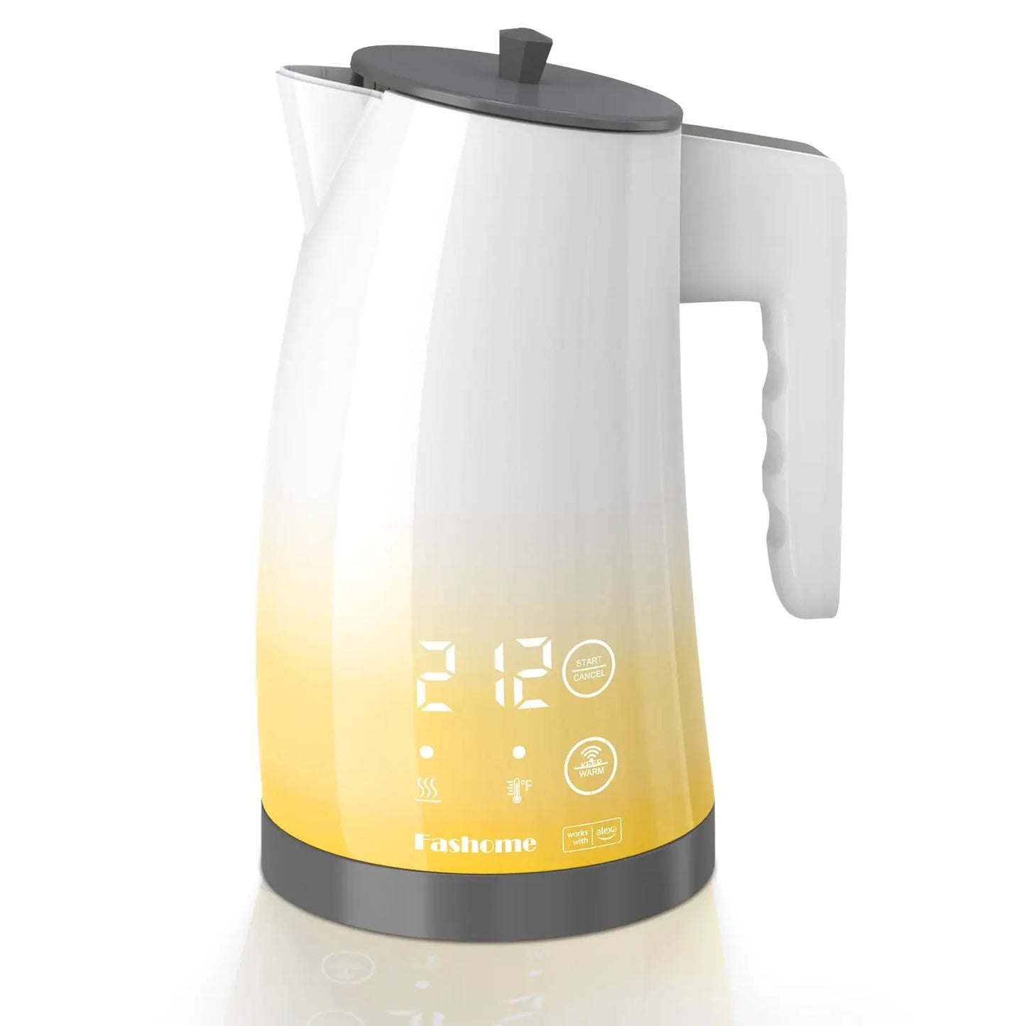 1200W Electric Kettle Temperature Control, Coffee Tea Electric Pot Water Kettle, 2 Hour Keep Warm, Automatic Power Off, Digital Display, 304 Stainless Steel Liner, 1.25L Capacity