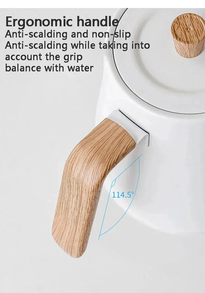 110V 220V 1000W 800ml Temperature Control Hand Brewing Kettle Intelligent Constant Temperature Electric Kettle Coffee Kettle Tea