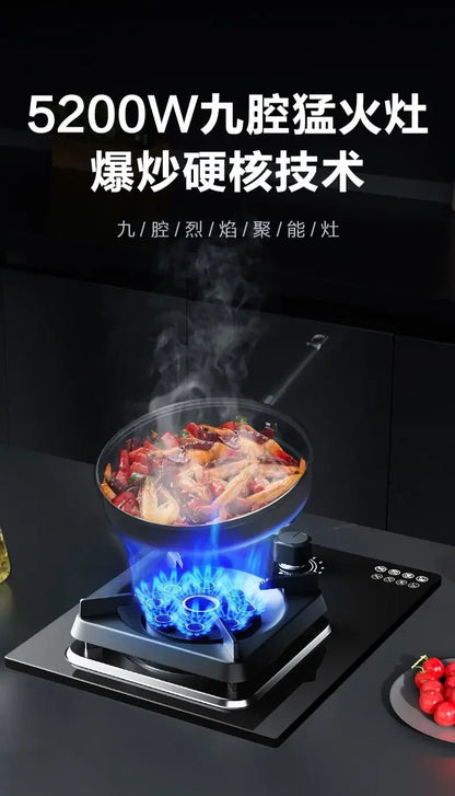 【hot item】Single Stove Household Desktop Gas Stove For Liquefied Natural Gas Embedded Single Eye Stove