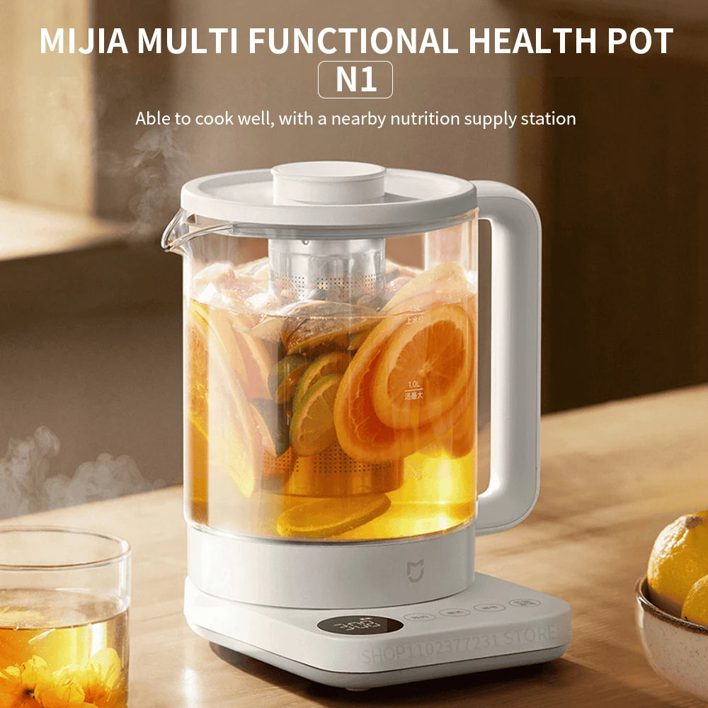 NEW MIJIA Multifunctional Health Pot Electric kettle N1 Household Appliances 800W 304 Stainless Steel Heat Preservation -CN