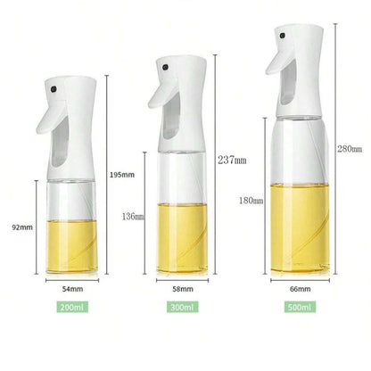 1Pc Air Pressure Oil Sprayer Bottle Kitchen Oil Control Bottle Bbq Olive Oil Sprayer,Clear Oil Spray Bottle