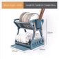 Dish Drainer Dish Drying Rack Kitchen Storage Double Layer Dish Drainer Shelf Knife Fork Container Holder Cutting Board Stand