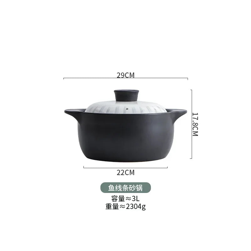 Simple Ceramic Bowl, Combination, Underglaze Color,  Tableware