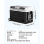 SucceBuy 35L 45L 55L Portable Foldable Handle Car Refrigerator with Wheel -4°F to 68°F Truck Refrigerator with APP Control Compressor Freezer for Camping Picnics Car Home Traval