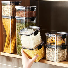 1PC Grain Sealed Jar Coarse Cereals Storage Box Waterproof Refrigerator Fresh-keeping Box Large Capacity Kitchen Organizer Case
