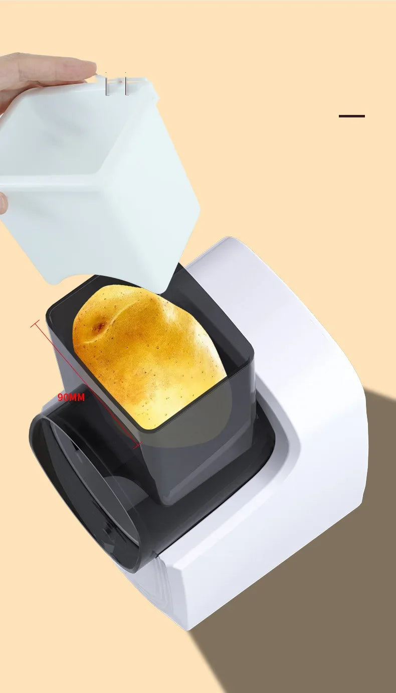 Household Multi-function Vegetable Cutter 1PC Kitchen Electric Vegetable Cutter Vegetable Slicer Shredder Automatic