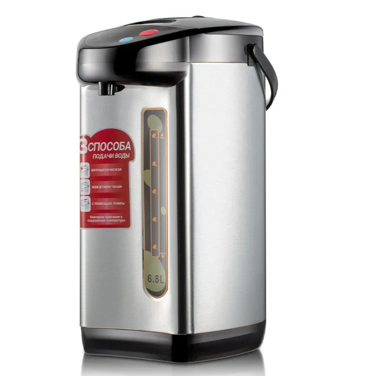 110V/220V Constant Temperature Electric Kettle Full Automatic Stainless Steel 6.8L Large Capacity Home Electric Water Kettle