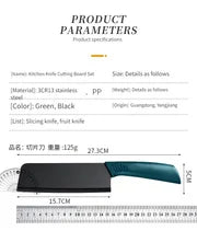 Fruit knife, kitchen knife, household small knife, sharp stainless steel chef's knife for cutting vegetables, meat, and slicing.