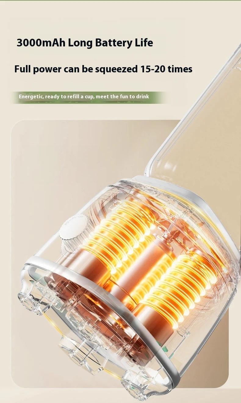 Portable Fruit Juicer Electric Juicer Blender Rechargeable Household Juice Squeezer Mixer Juice Extractor Juicer Machine