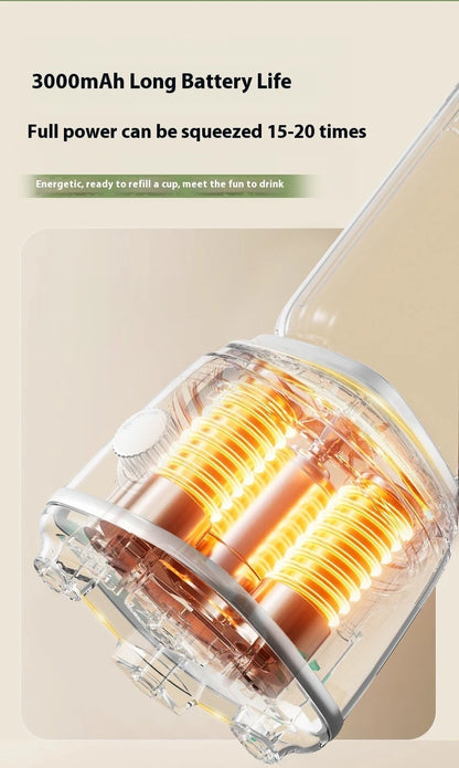 Portable Fruit Juicer Electric Juicer Blender Rechargeable Household Juice Squeezer Mixer Juice Extractor Juicer Machine