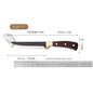 1pc Hand-Forged Stainless Steel Slaughter Knife, Sharp Bone-Removing Knife for Pig Sheep, Small Kitchen Butcher Knife Knives