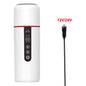 LED Digital Display Electric Heating Bottle Boil Water Mini Heated Kettle Car 12V 24V Travel 4 Gear Thermostatic Keep Warm Cup