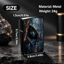 Cyber Virtual Figure Art Print Lighter, Trendy Sci-Fi Vibe Portable Daily Gear, Fits Commute Travel Gatherings All Scenarios, Stylish Unique Practical Carry Item, Ideal Exquisite Gift For Mates Family On Various Occasions A H