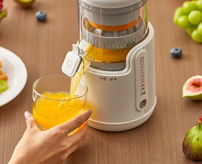 Large-Diameter Orange Juicer Juice And Pulp Separator Home Tea Shop Vegetable Fruit Juicing Machine for Kitchen Use