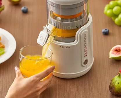 Large-Diameter Orange Juicer Juice And Pulp Separator Home Tea Shop Vegetable Fruit Juicing Machine for Kitchen Use
