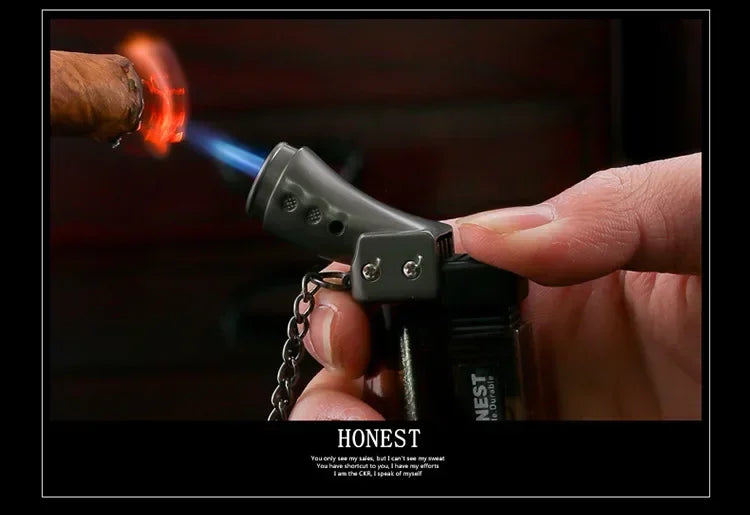 Butane Jet Torch Lighter Cigarette Windproof Lighter Cigar for BBQ Kitchen Camping Outdoor Ignition Lighters Gadgets For Men