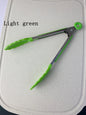 Anti Slip Cooking Serving Tongs Stainless Steel Food Clip Bread Salad Tong Heat-Resistant Barbecue Clips Kitchen Cooking Tool