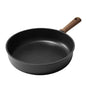 Titanium Nonstick Frying Pan Skillet, 10" Nonstick Fry Pan Without Glass Lid, Induction Compatible, Black