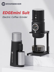 STARSEEKER EDGE Mini Portable Electric Coffee Grinder 38mm Cone Burr Stepless Adjustable Type-C Home Outdoor Travel Suit