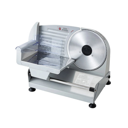 7.5" Electric Meat Slicer, 200W Food Deli Slicer Machine with SUS420 Stainless Steel Blade & Adjustable Thickness, UL Approved for Home Kitchen