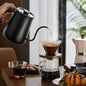 Bear Gooseneck Kettle Stainless Steel Household Electric Kettle Hand Brewed Coffee Kettle Fine Spout Teapot