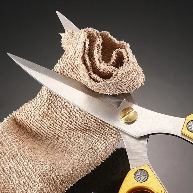 Kitchen Scissors Multi-Purpose Chicken Bone Duck Fish Cutter Shears Stainless Steel for Sharp Cooking Scissor for Poultry Safe