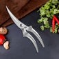1PC，Multi-Functional Kitchen Scissors Chicken Bone Scissors Non-Slip Handle Chicken Wings Fish BBQ Scissors Kitchen Stuff
