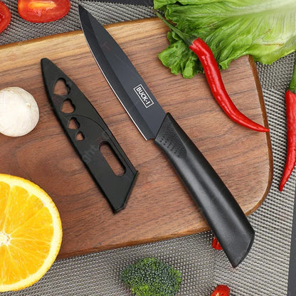 WXCOO Kitchen Knife Chef Meat Cleaver Boning Household Chopper Knife with Cover Stainless Steel Fruit Knife Vegetable Slicing