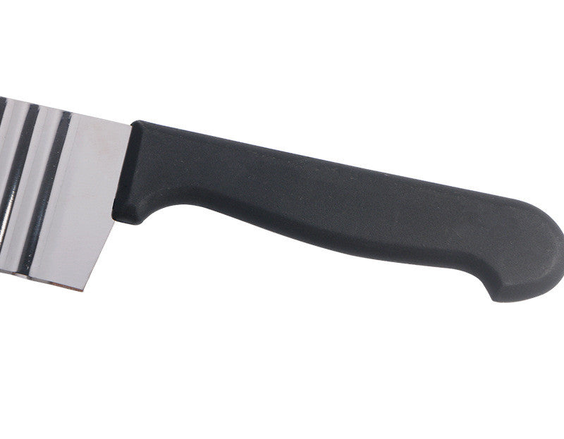 Stainless Steel Potato Chip Slicer Dough Vegetable Fruit Crinkle Wavy Slicer Knife Potato Cutter Chopper French Fry Maker