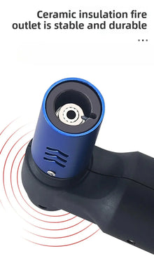HONEST Gas Jet Butane Cigar Lighter Windproof Kitchen BBQ Metal Jewelry Welding Torch for Outdoor Camping